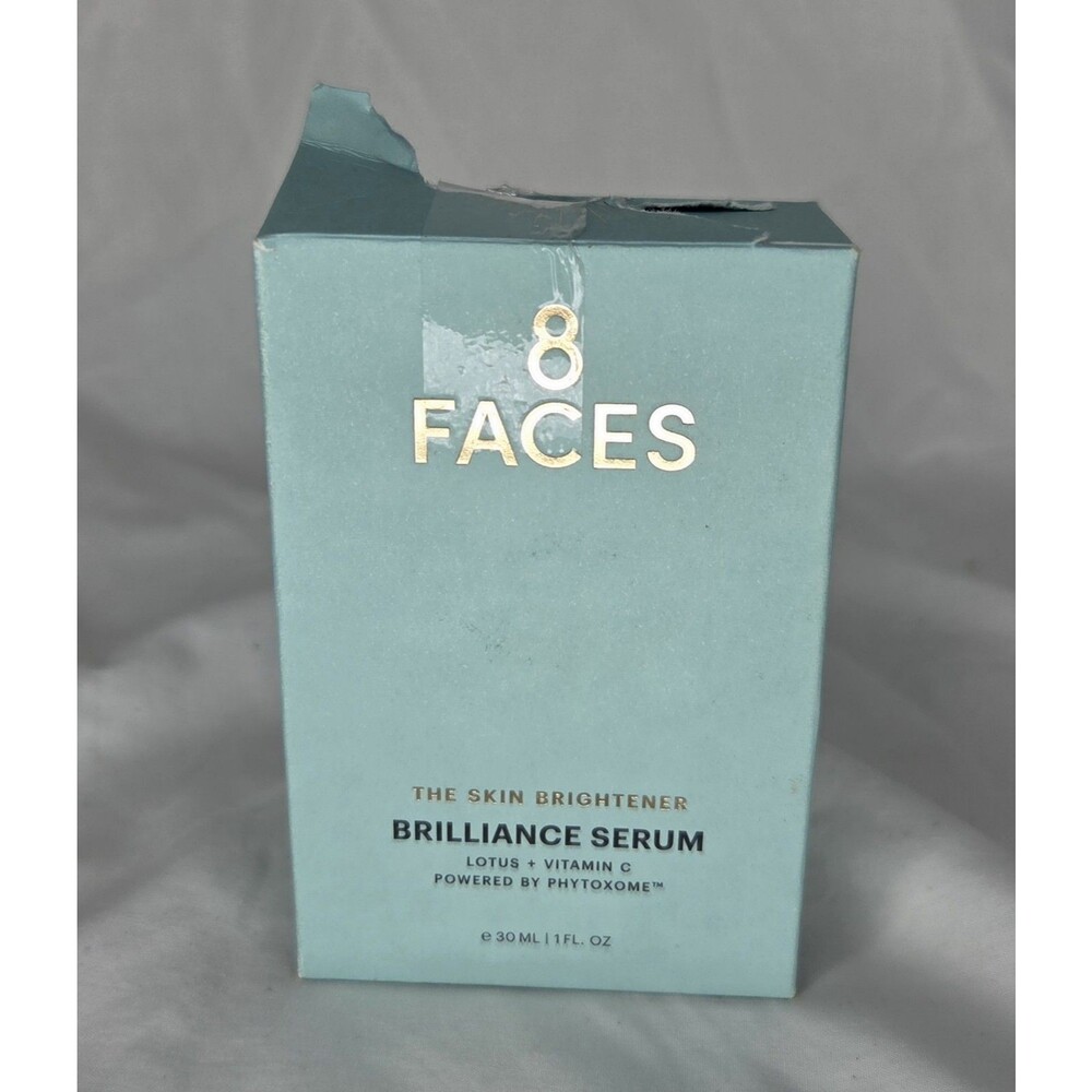 8 Faces The Skin Brightening Brilliance Serum 1.0 fl oz/30 ml New